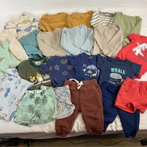 🍼 3–6 Month Baby Clothes Bundle — Carter’s, Gerber, Baby Gap & More 👶✨